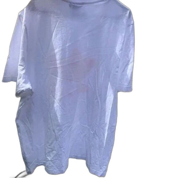 Adidas Mens White Camo Logo Infill 100% Cotton Graphic Tee Shirt - Picture 4 of 4